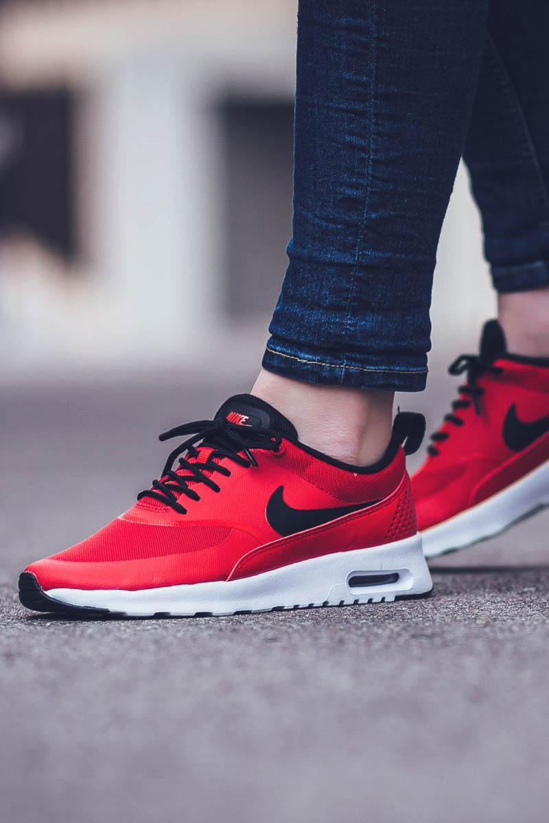 Buy Online nike air max thea black and red Cheap \u003e OFF64% Discounted
