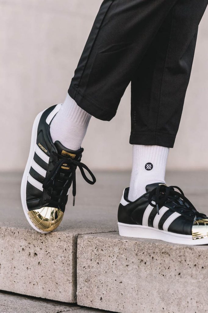 adidas gold shell toe