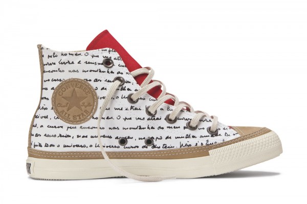 Chuck Taylor 'All Star Hi' with Writing | SOLETOPIA