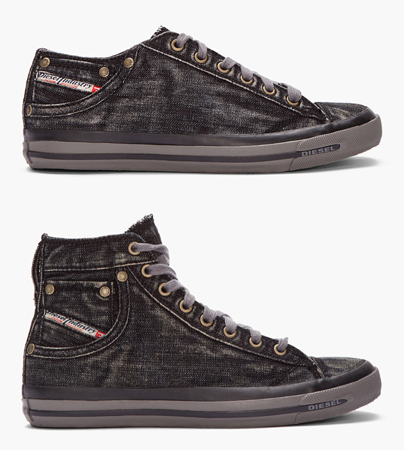 Punk rock All-Star style sneakers from Diesel | SOLETOPIA