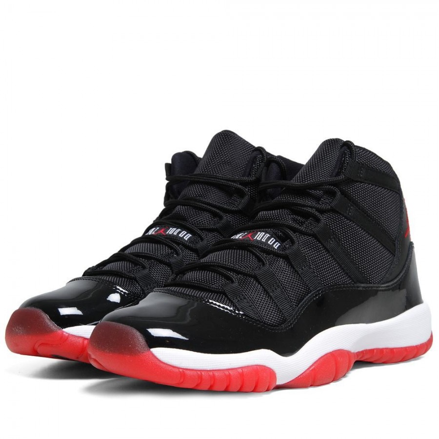 Nike Air Jordan 11 Retro Bred Black Varsity Red White Soletopia 1328