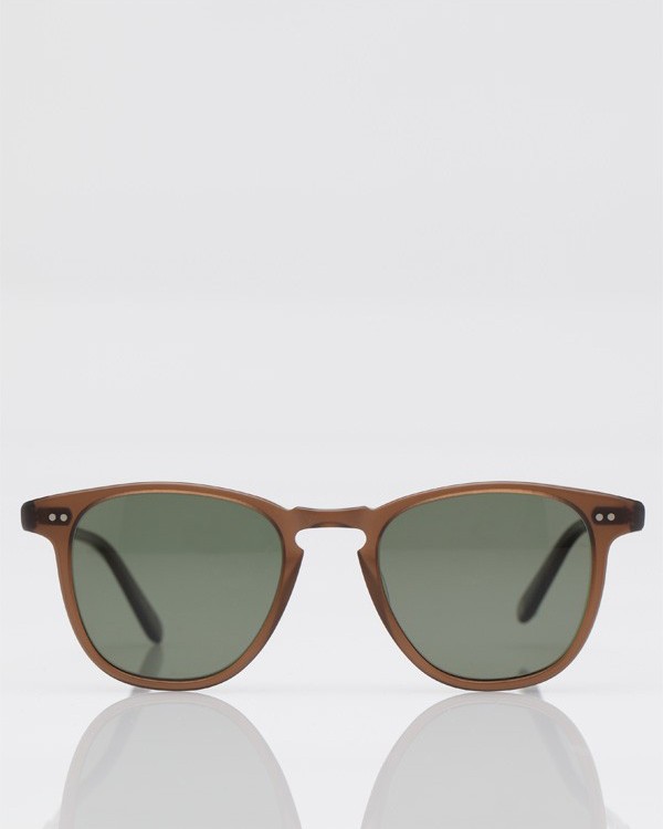 Bring on the Cool, Brooks Matte Espresso - Garrett Leight Sunglasses ...