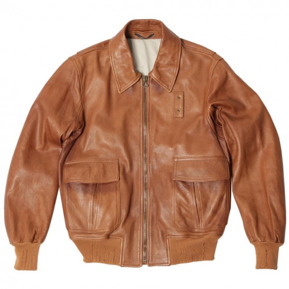 Ooooh...Lambskin Leather Jacket in Cognac | SOLETOPIA
