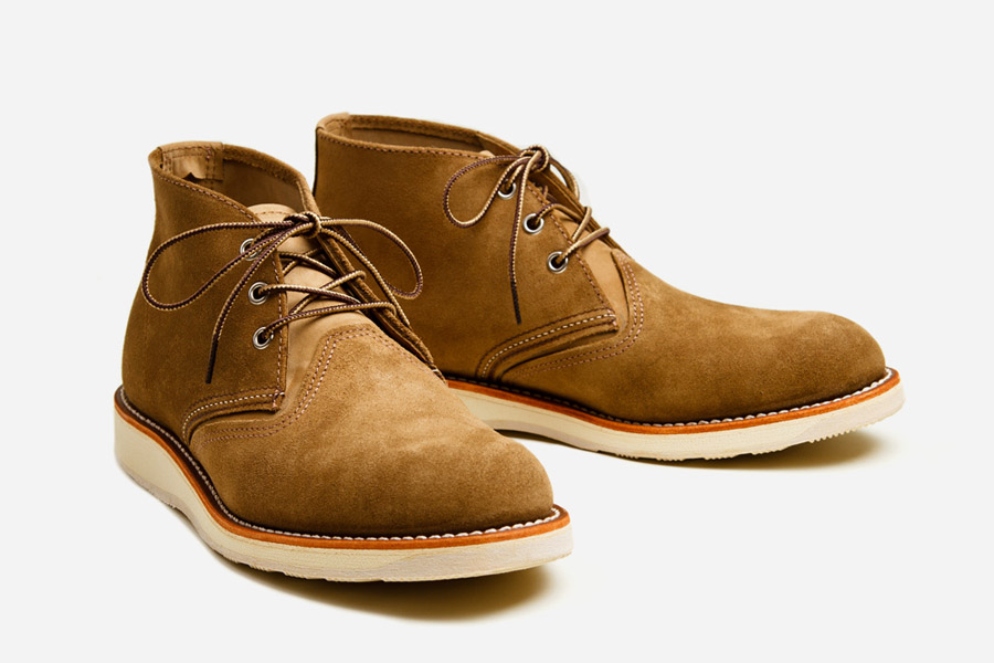 Red Wing Heritage Work Chukka in Olive suede | SOLETOPIA