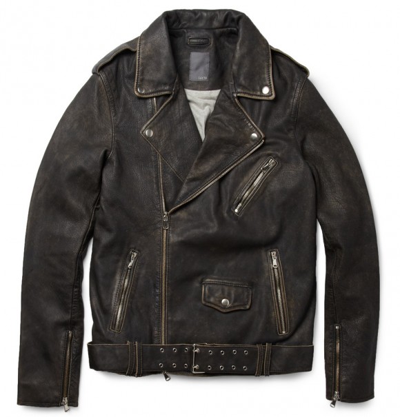 Lot78 leather biker jacket | SOLETOPIA