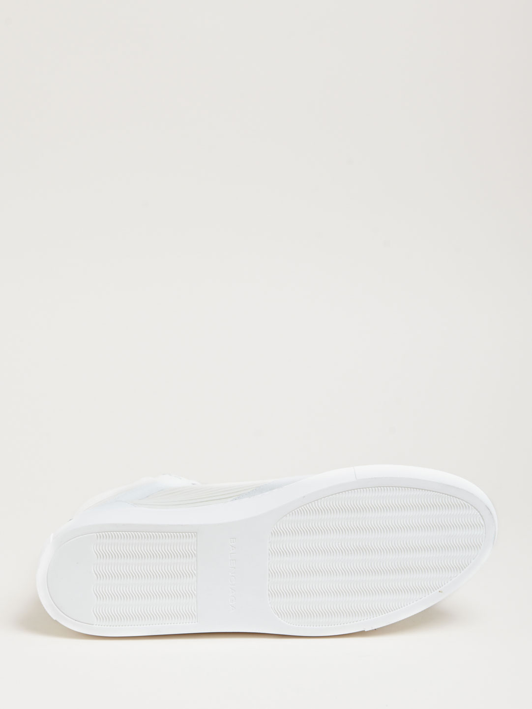Balenciaga Hi-Top White Sneakers | SOLETOPIA