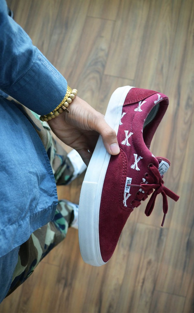 W)taps - 【WTAPS×VANS】SYNDICATE スリッポン CROSSBONES の+