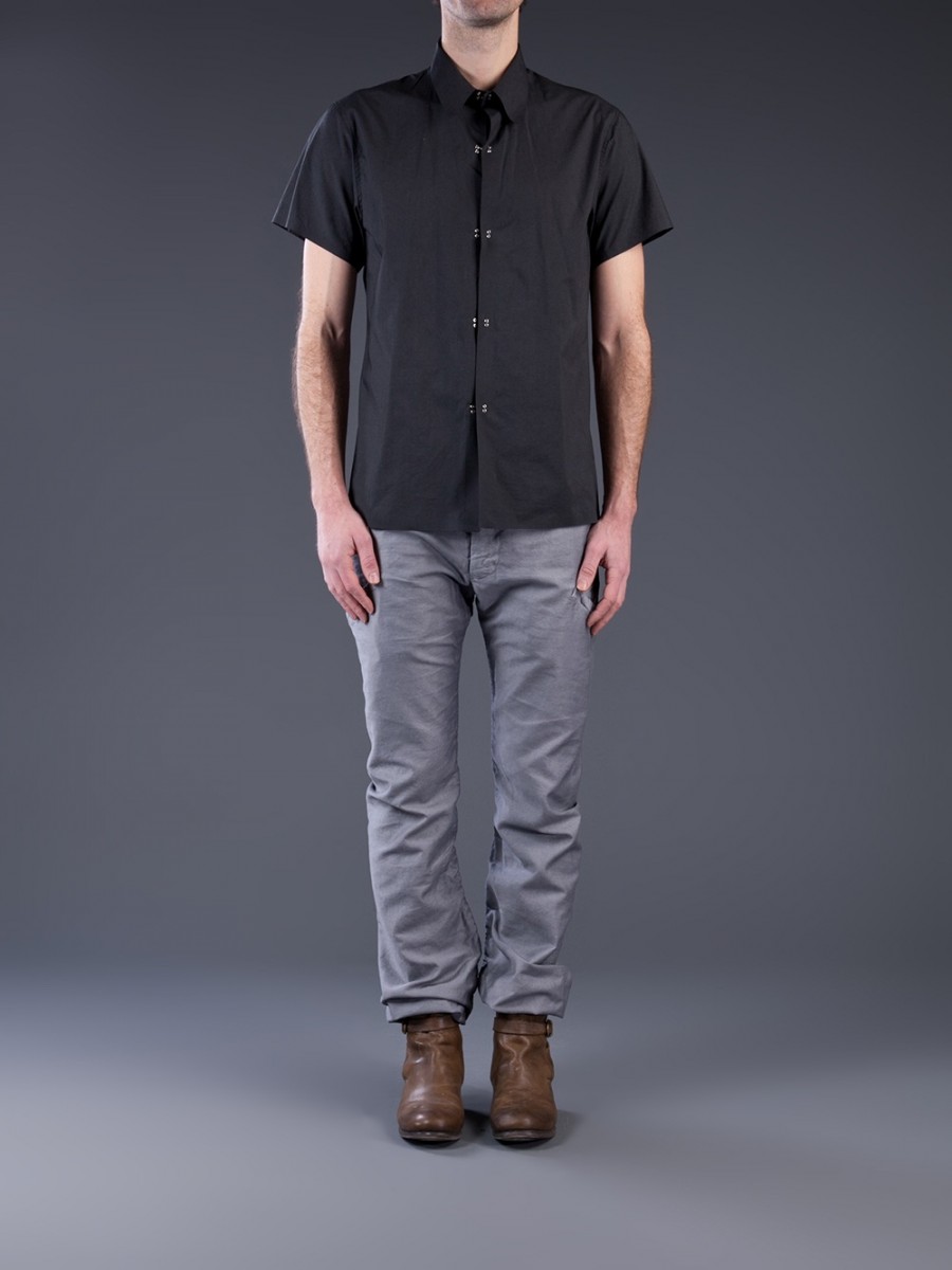 charcoal grey cargo work pants