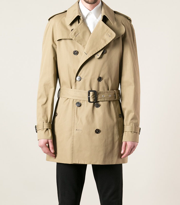 Saint Laurent DB Belted Trench | SOLETOPIA