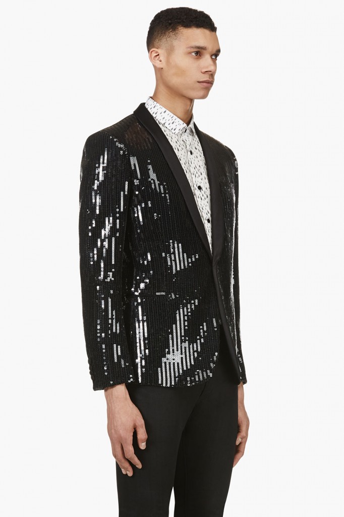 Sequined Men's Blazer | SOLETOPIA