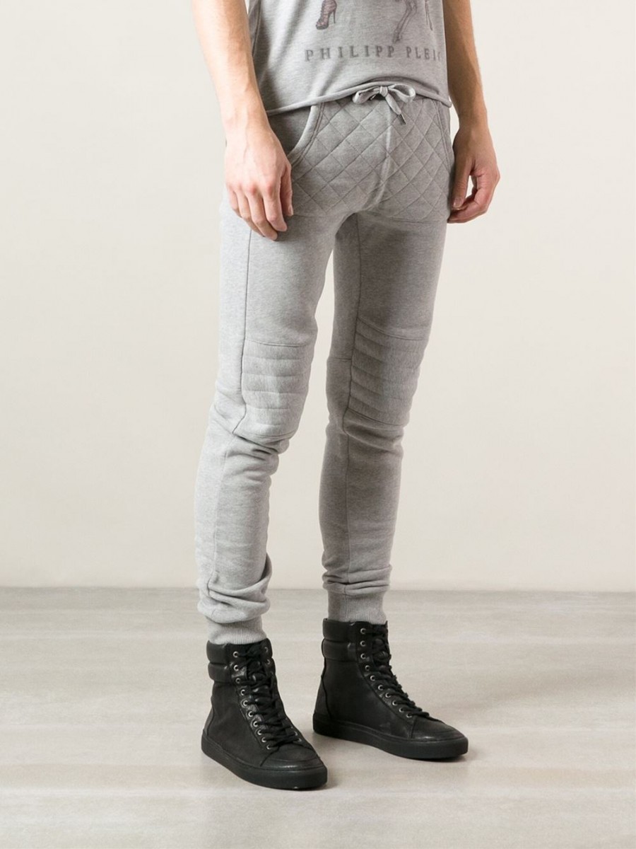 Biker Style Track Trousers | SOLETOPIA