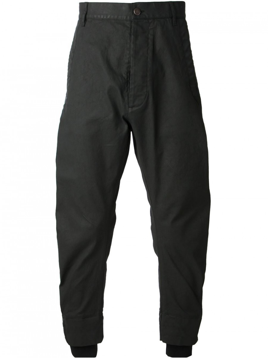 Flexi-Cotton Tapered Trousers | SOLETOPIA