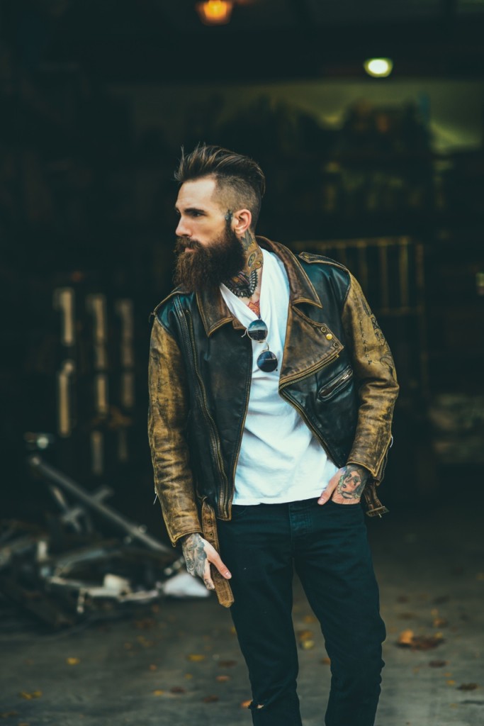 Leather Jacket × Beard NYC | SOLETOPIA