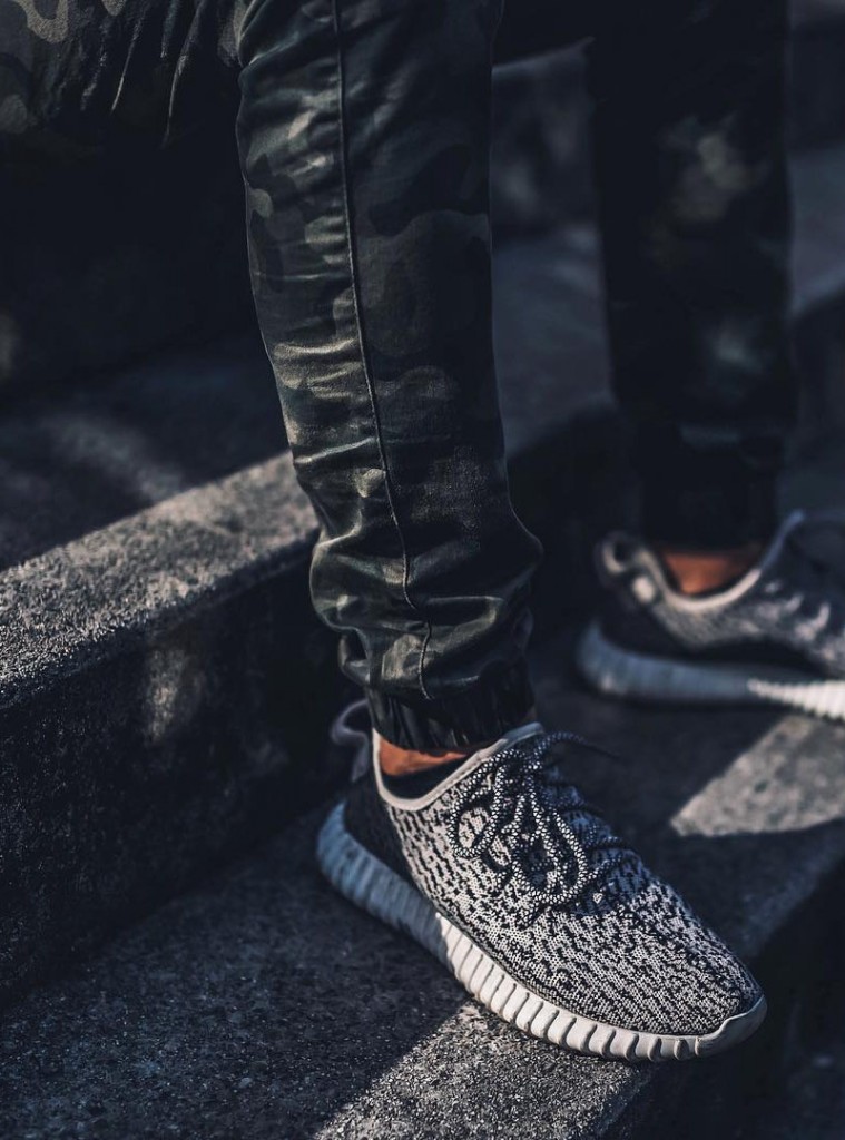 Camo Pants × Yeezy Boost 350 | SOLETOPIA