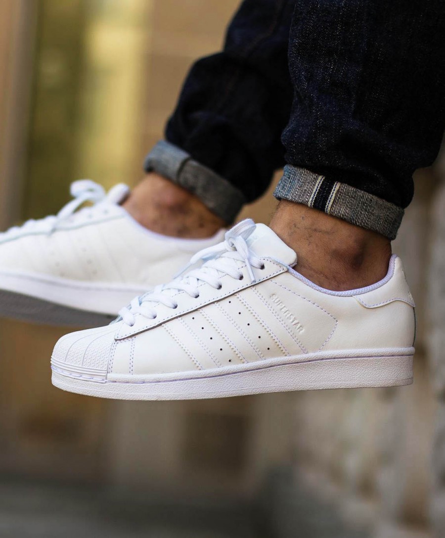 ADIDAS Shell Toe Foundation Triple White | SOLETOPIA