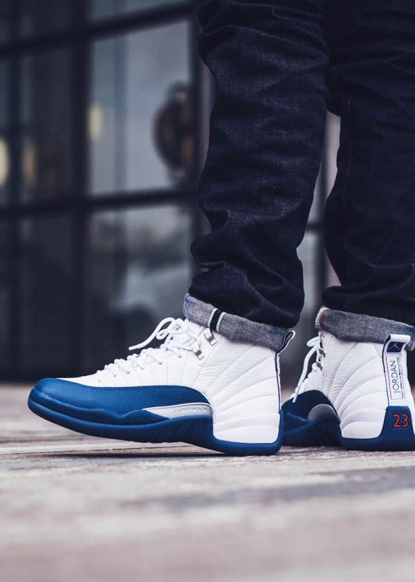 French Blue Jordan 12s | SOLETOPIA