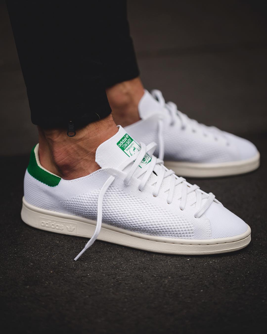 stan smith and shorts