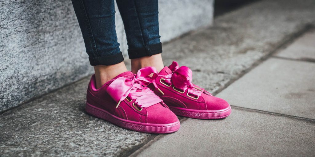PUMA Suede Heart Satin is the most adorable shoe you’ll wear this year ...