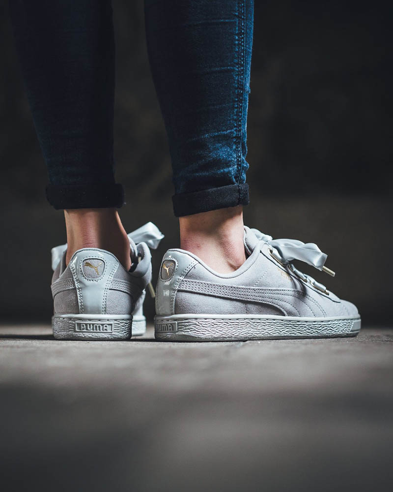 PUMA Suede Heart Satin is the most adorable shoe you’ll wear this year ...