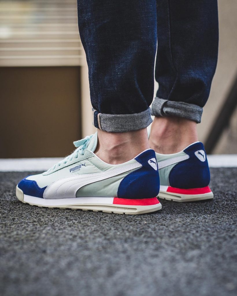 Puma Jogger OG Trainers (Blue/Mint/White) | SOLETOPIA